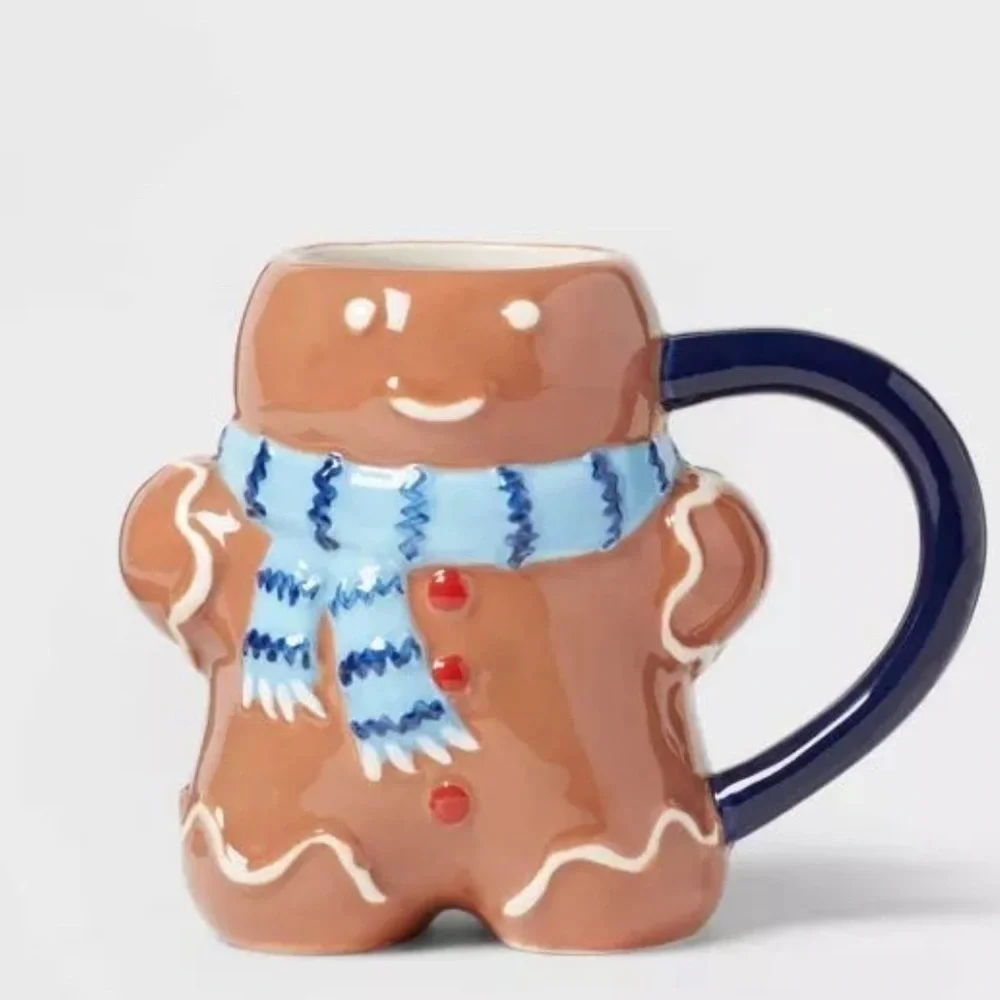 Target Wondershop Christmas Holiday Gingerbread Man Mug 2022